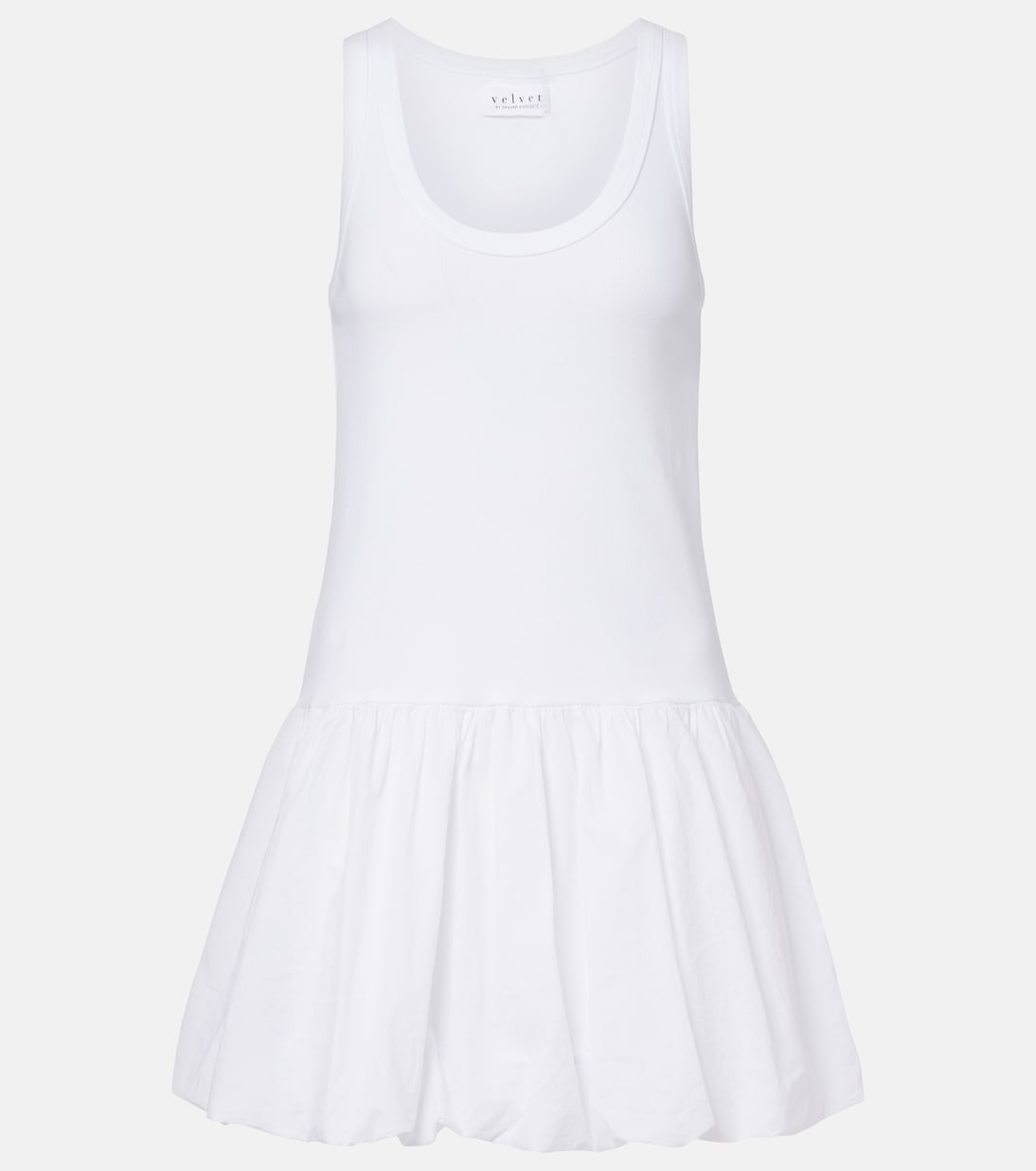 Мини-платье из поплина с добавлением хлопка Isla Velvet, белый
Мини-платье из поплина с добавлением хлопка Isla Velvet, белый