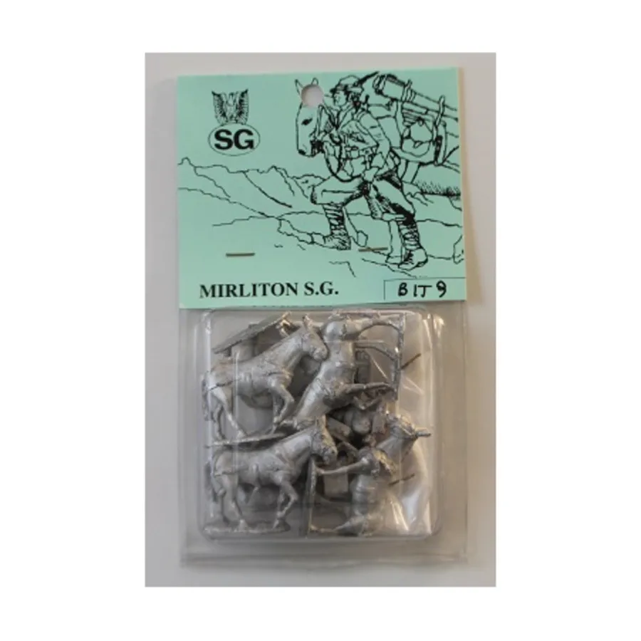 Мулы — Противотанковая пушка №2, Historical Miniatures - World War II - Italians (20mm) (Mirliton SG)
Мулы — Противотанковая пушка №2, Historical Miniatures - World War II - Italians (20mm) (Mirliton SG)