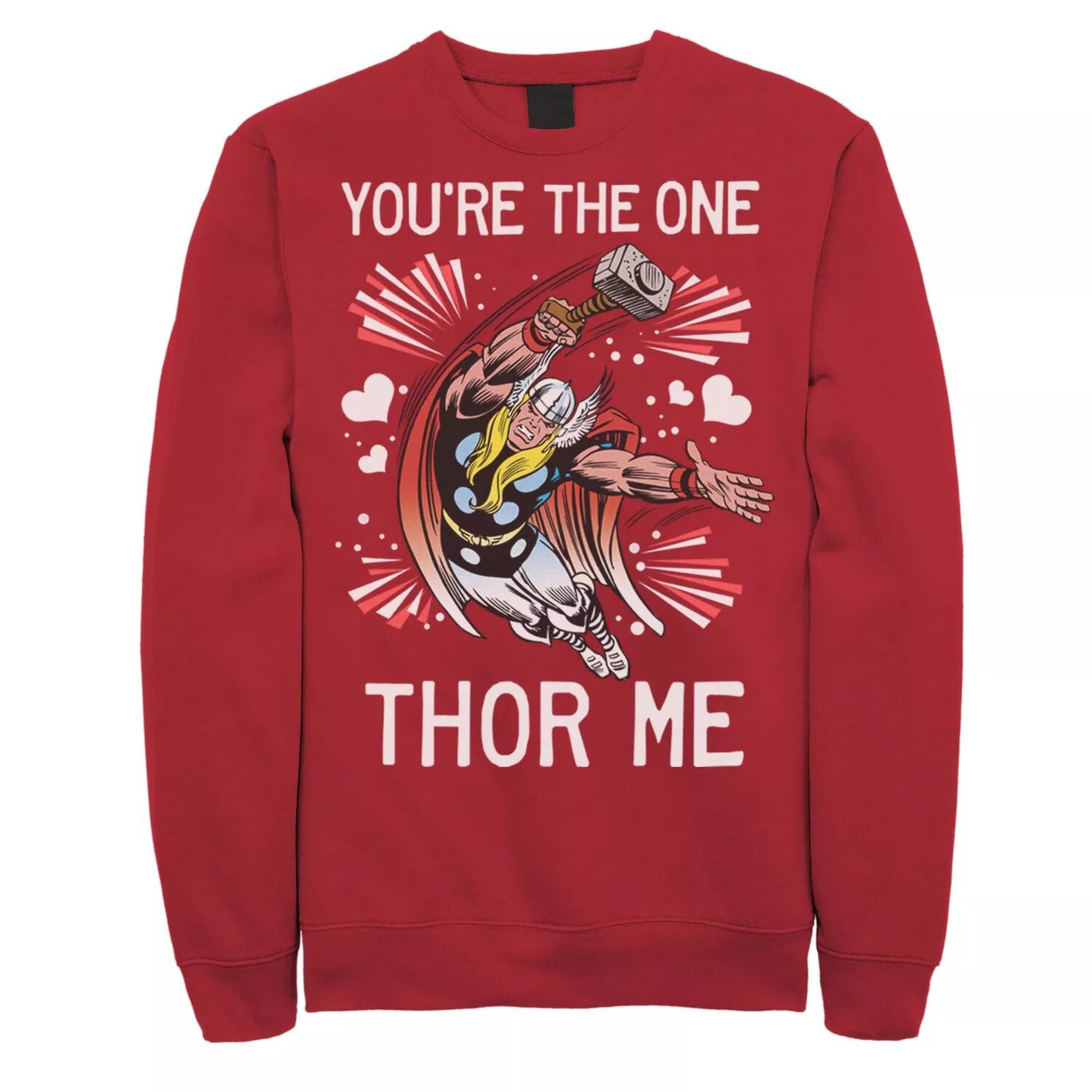 Мужской флисовый пуловер с рисунком Thor You're The One Thor Me Valentine Marvel
Мужской флисовый пуловер с рисунком Thor You're The One Thor Me Valentine Marvel