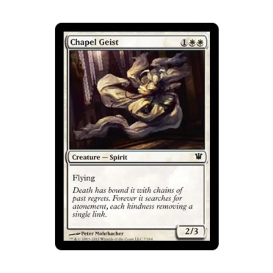 CCG Часовня Призрака (C) (Фольга), MTG - Innistrad 
CCG Часовня Призрака (C) (Фольга), MTG - Innistrad