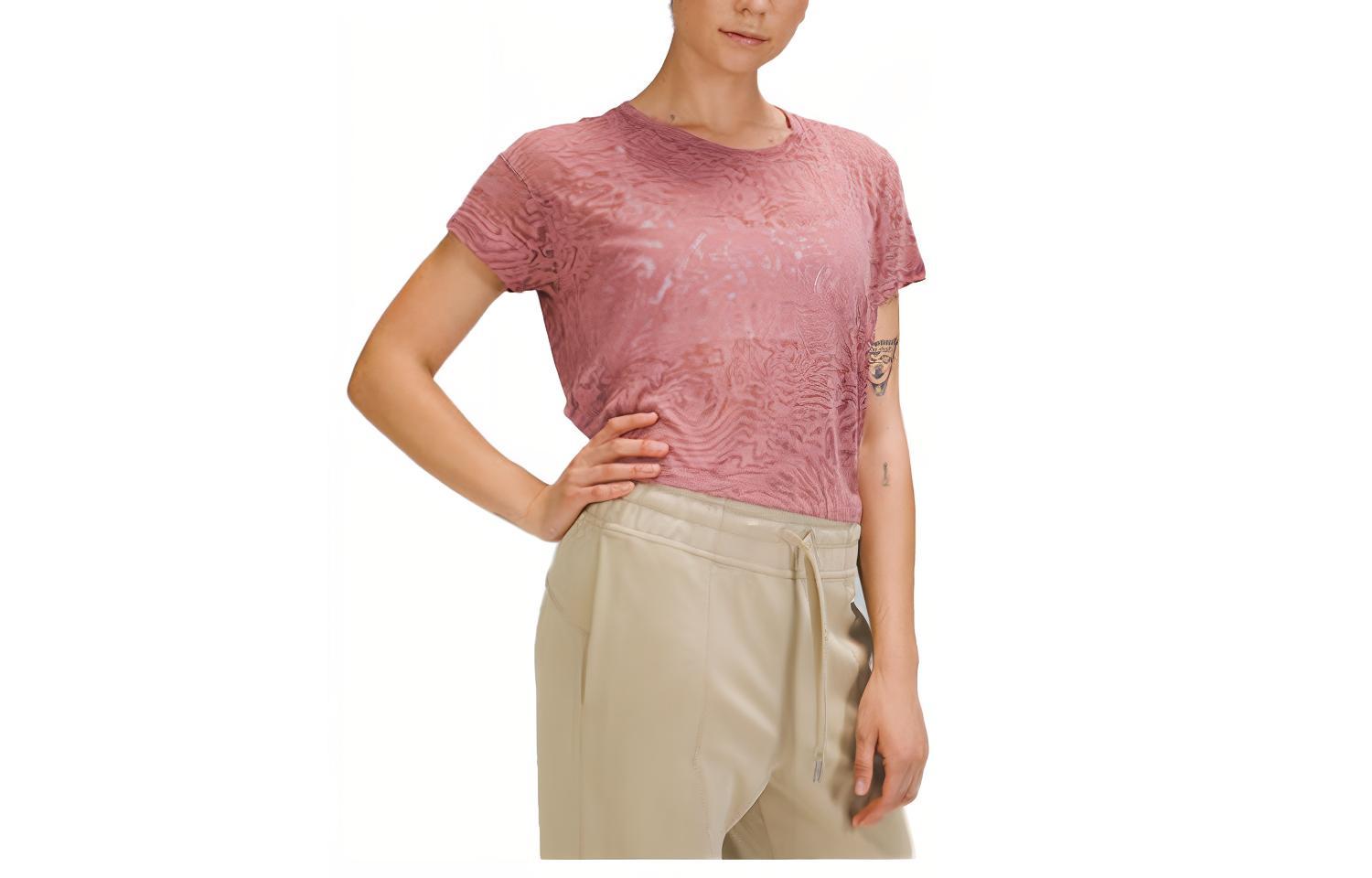 Женский топ Lululemon, розовый
Женский топ Lululemon, розовый