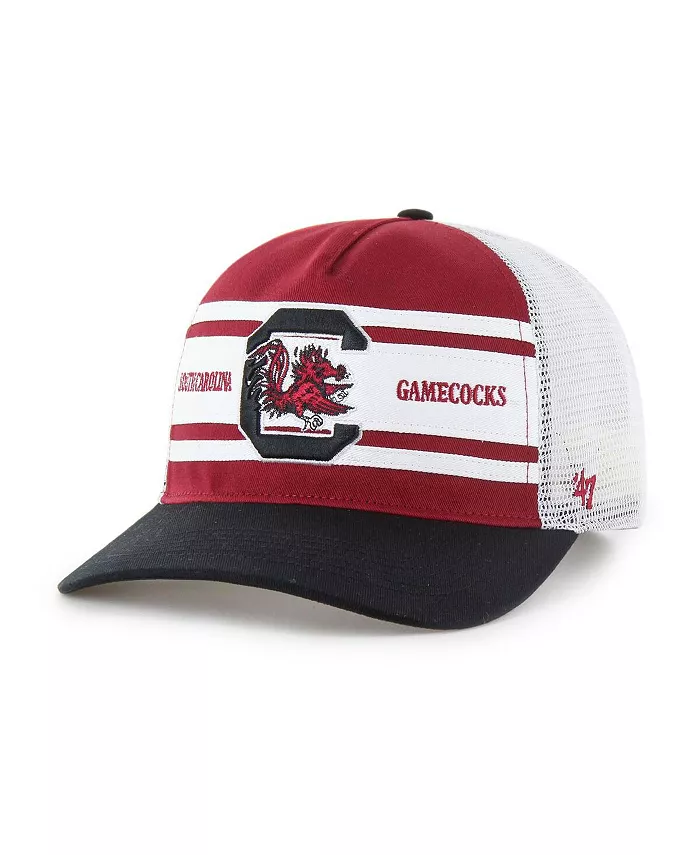 Кепка дальнобойщика с регулируемой застежкой-молнией для больших мальчиков и девочек, гранатово-черная, Южная Каролина '47 Brand
Кепка дальнобойщика с регулируемой застежкой-молнией для больших мальчиков и девочек, гранатово-черная, Южная Каролина '47 Brand