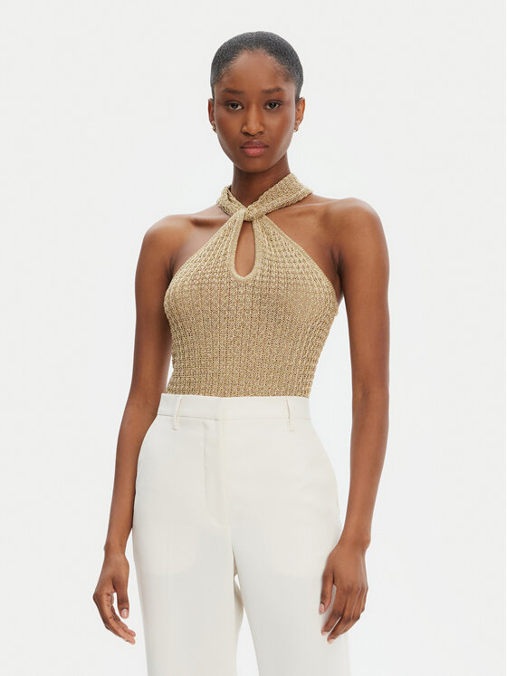 Свитер обычного кроя W5YR39 Z24F0 Guess, золотой 
Свитер обычного кроя W5YR39 Z24F0 Guess, золотой