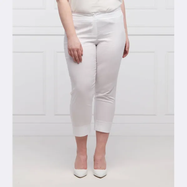 Renzo брюки узкого кроя больших размеров Persona By Marina Rinaldi, белый
Renzo брюки узкого кроя больших размеров Persona By Marina Rinaldi, белый