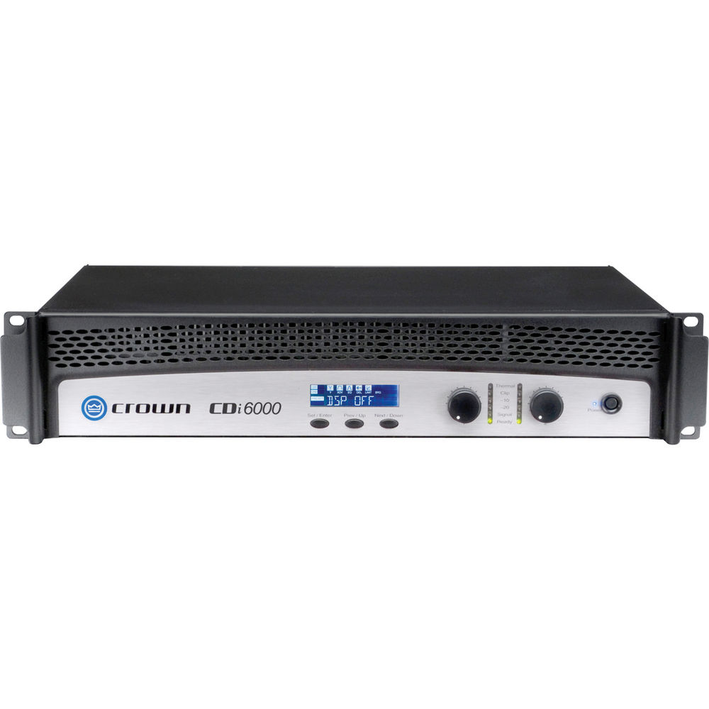 Crown Audio CDi 6000 Two-Channel Commercial Amplifier CDI 6000
Crown Audio CDi 6000 Two-Channel Commercial Amplifier CDI 6000