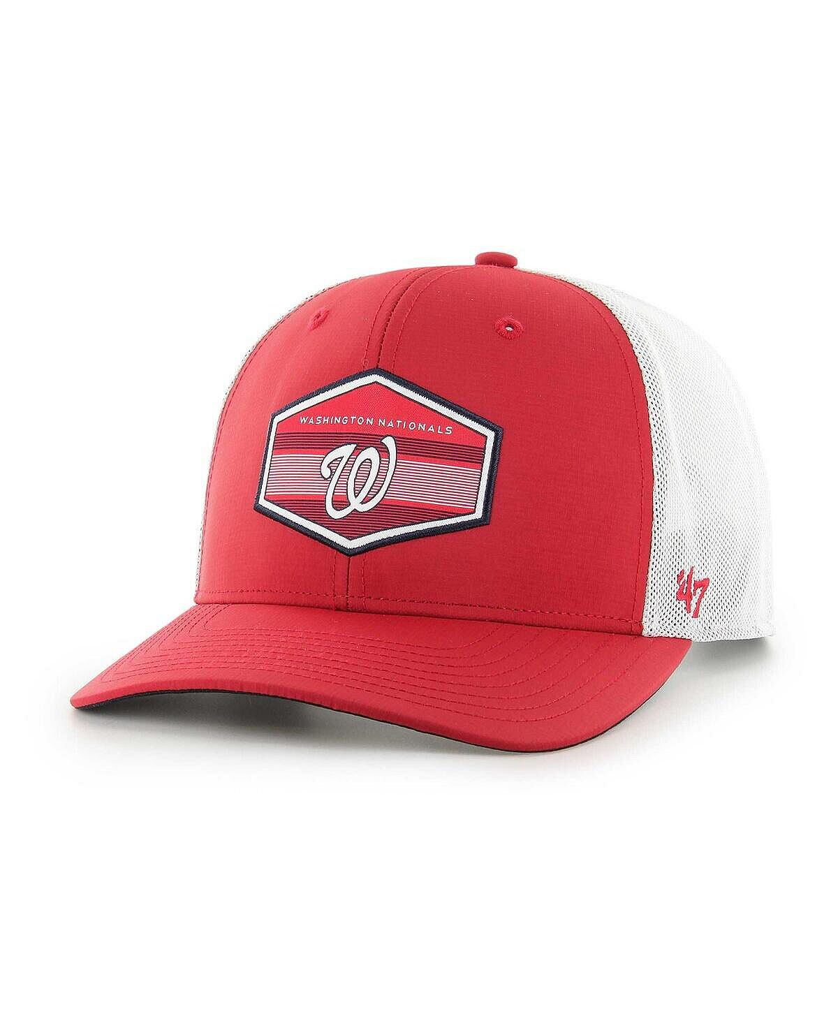 Мужская красно-белая кепка Washington Nationals Burgess Trucker Snapback '47 Brand
Мужская красно-белая кепка Washington Nationals Burgess Trucker Snapback '47 Brand