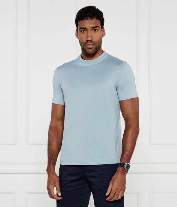 Футболка мужская Emporio Armani хлопковая, голубой
Футболка мужская Emporio Armani хлопковая, голубой