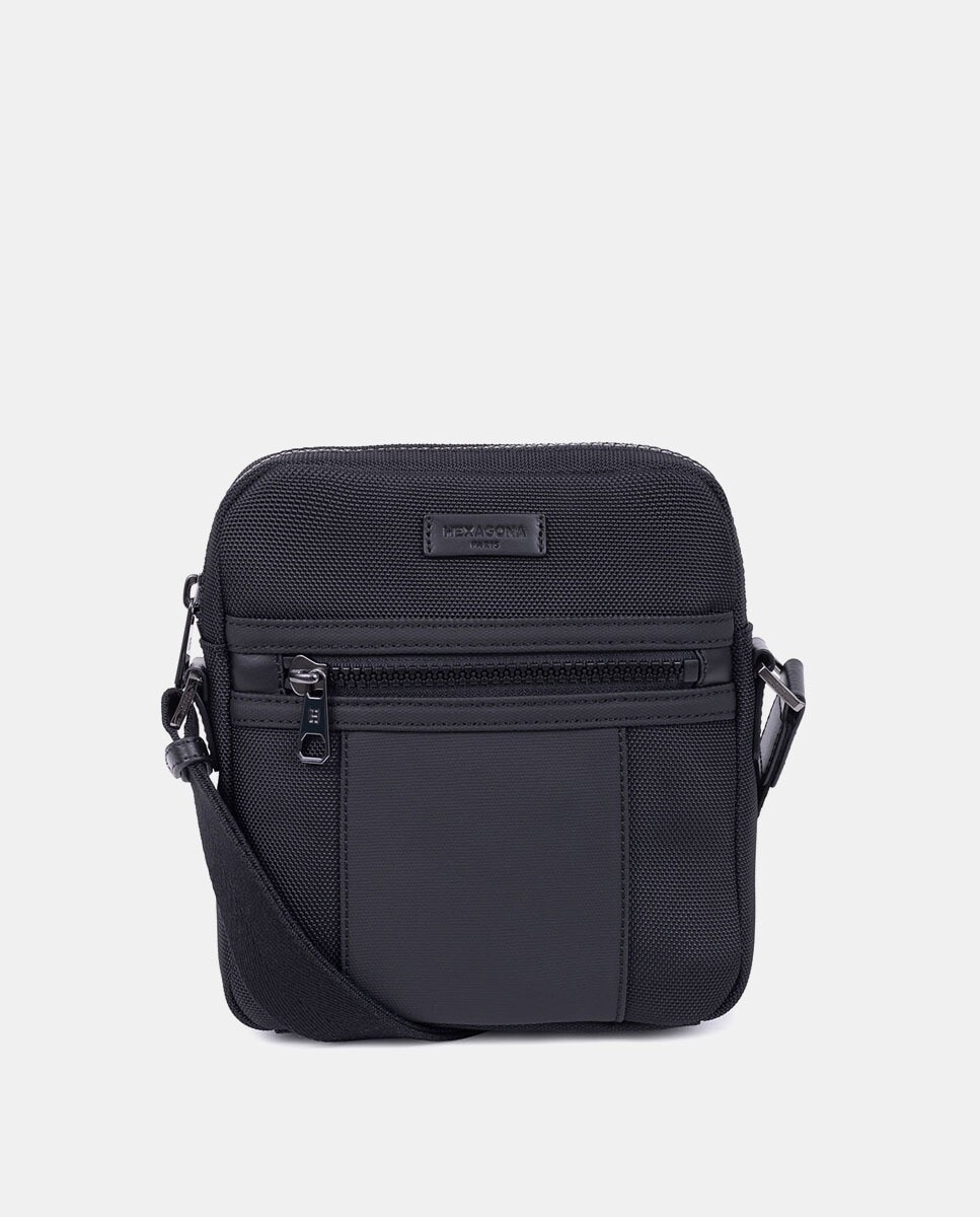 Мужская сумка через плечо Hexagona черная на молнии Hexagona, черный
Мужская сумка через плечо Hexagona черная на молнии Hexagona, черный