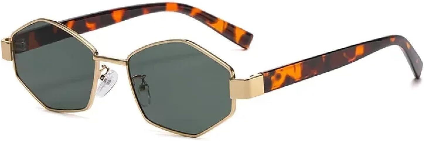 Солнцезащитные очки с защитой от УФ-излучения UV400 | Панк, маленькая оправа | Для женщин и мужчин, для занятий спортом на открытом воздухе и вождения LXLHWN, Gold Green Leopard
Солнцезащитные очки с защитой от УФ-излучения UV400 | Панк, маленькая оправа | Для женщин и мужчин, для занятий спортом на открытом воздухе и вождения LXLHWN, Gold Green Leopard