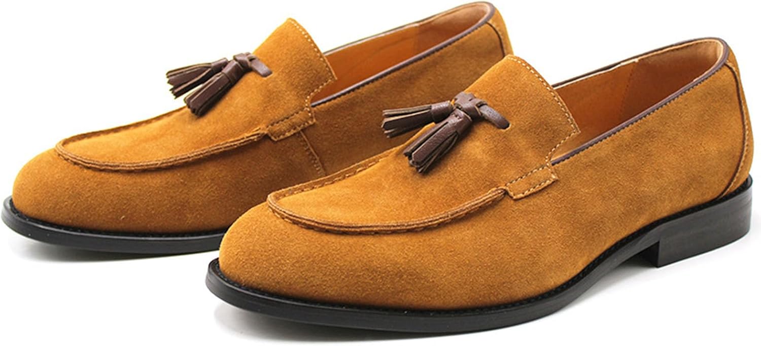 Мужская обувь Myallfeet с кисточками для деловых мужчин, замшевые мокасины на низком ходу, повседневные туфли, модные, нескользящие, роскошные вечерние туфли под костюм, коричневый
Мужская обувь Myallfeet с кисточками для деловых мужчин, замшевые мокасины на низком ходу, повседневные туфли, модные, нескользящие, роскошные вечерние туфли под костюм, коричневый