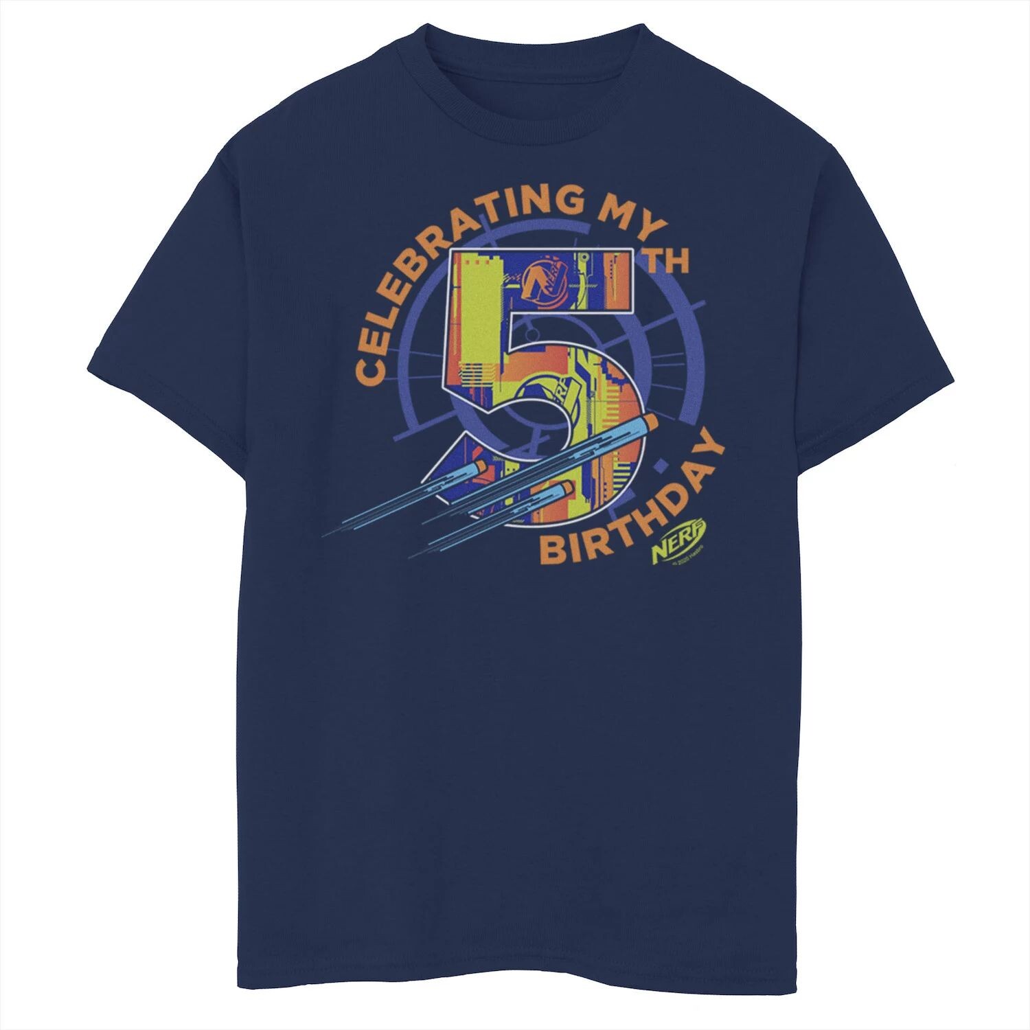 Футболка Nerf с рисунком «Празднование моего пятилетия» для мальчиков 8–20 лет Licensed Character
Футболка Nerf с рисунком «Празднование моего пятилетия» для мальчиков 8–20 лет Licensed Character