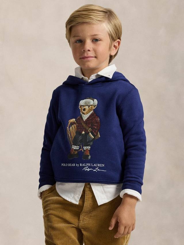 Детский поло-свитшот из хлопковой смеси Ralph Lauren, Bear Royal
Детский поло-свитшот из хлопковой смеси Ralph Lauren, Bear Royal