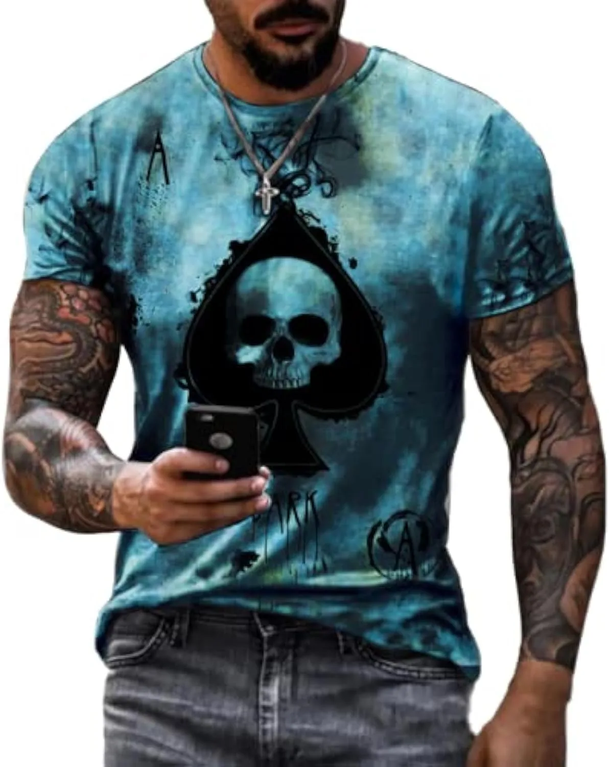 Мужская футболка с принтом Street Skull Taamlou
Мужская футболка с принтом Street Skull Taamlou