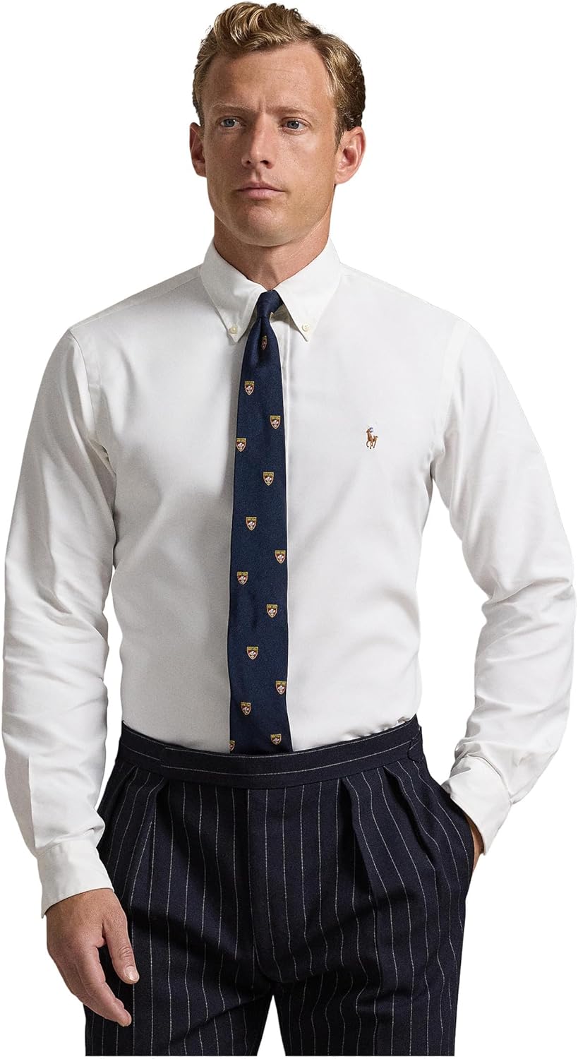 POLO RALPH LAUREN Мужская классическая рубашка Oxford Performance, White
POLO RALPH LAUREN Мужская классическая рубашка Oxford Performance, White
