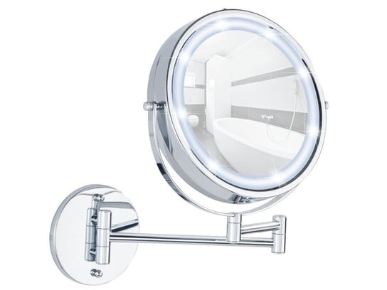 Косметическое зеркало, 22 см WENKO Lumi , серебро
Косметическое зеркало, 22 см WENKO Lumi , серебро