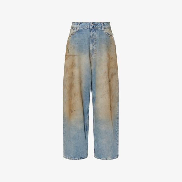 Джинсы Acne Studios Penicillin с широкими штанинами, синий
Джинсы Acne Studios Penicillin с широкими штанинами, синий