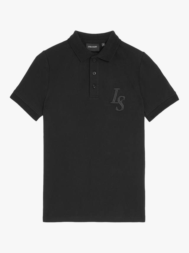 Детская хлопковая поло с коротким рукавом и монограммой Lyle & Scott, Black
Детская хлопковая поло с коротким рукавом и монограммой Lyle & Scott, Black