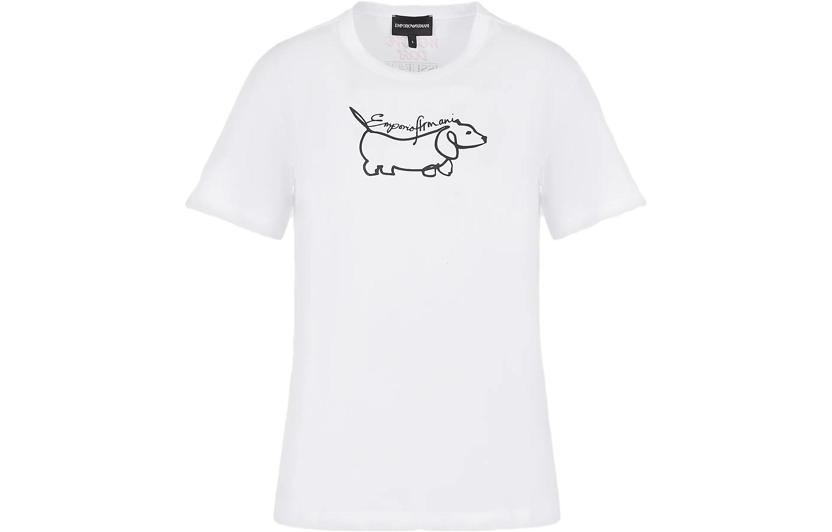 EMPORIO ARMANI Футболка женская белая, Белый, EMPORIO ARMANI Футболка женская белая
EMPORIO ARMANI Футболка женская белая, Белый, EMPORIO ARMANI Футболка женская белая