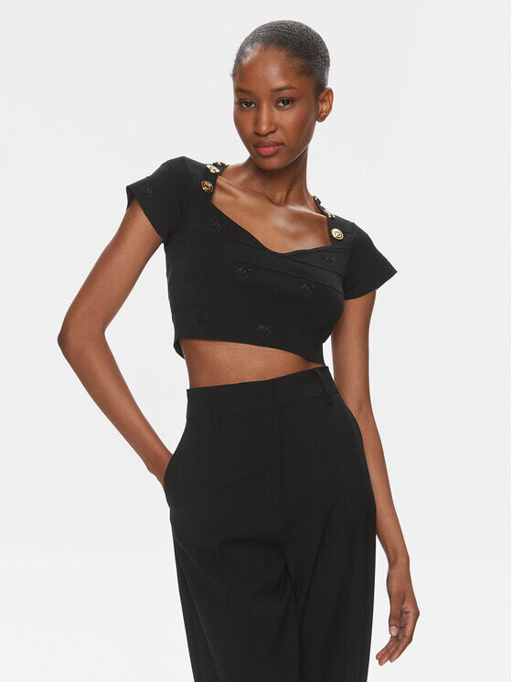 Узкая блузка Pinko, черный
Узкая блузка Pinko, черный