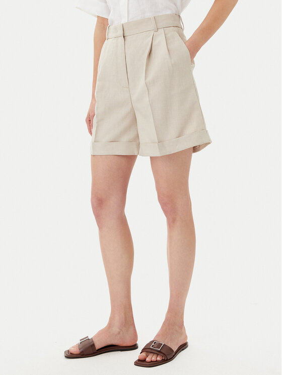 Шорты из ткани обычного кроя WW0WW44767 Tommy Hilfiger, бежевый
Шорты из ткани обычного кроя WW0WW44767 Tommy Hilfiger, бежевый