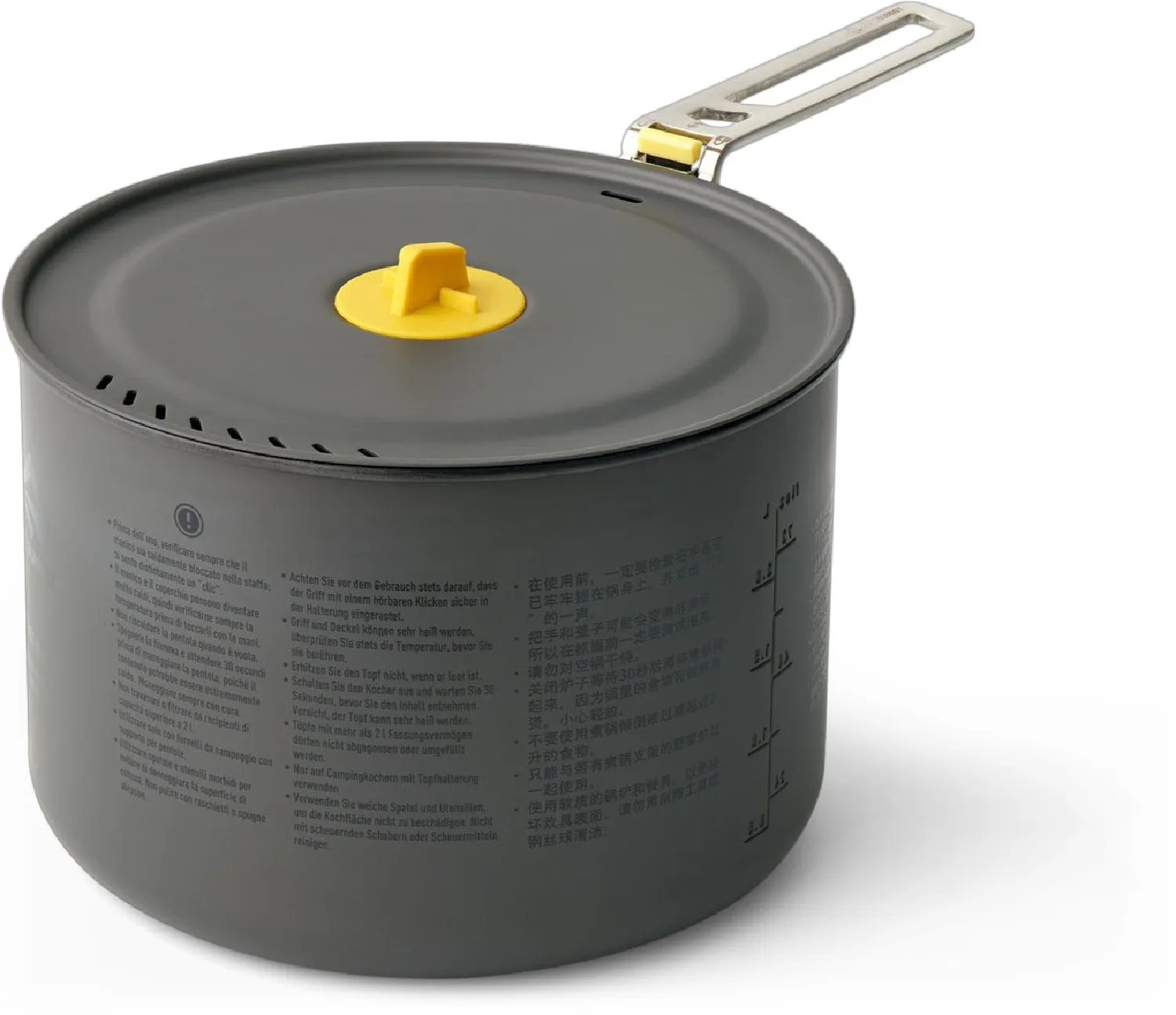 Сверхлёгкий котелок Frontier 3 л Sea to Summit, Hard Anodised Grey
Сверхлёгкий котелок Frontier 3 л Sea to Summit, Hard Anodised Grey