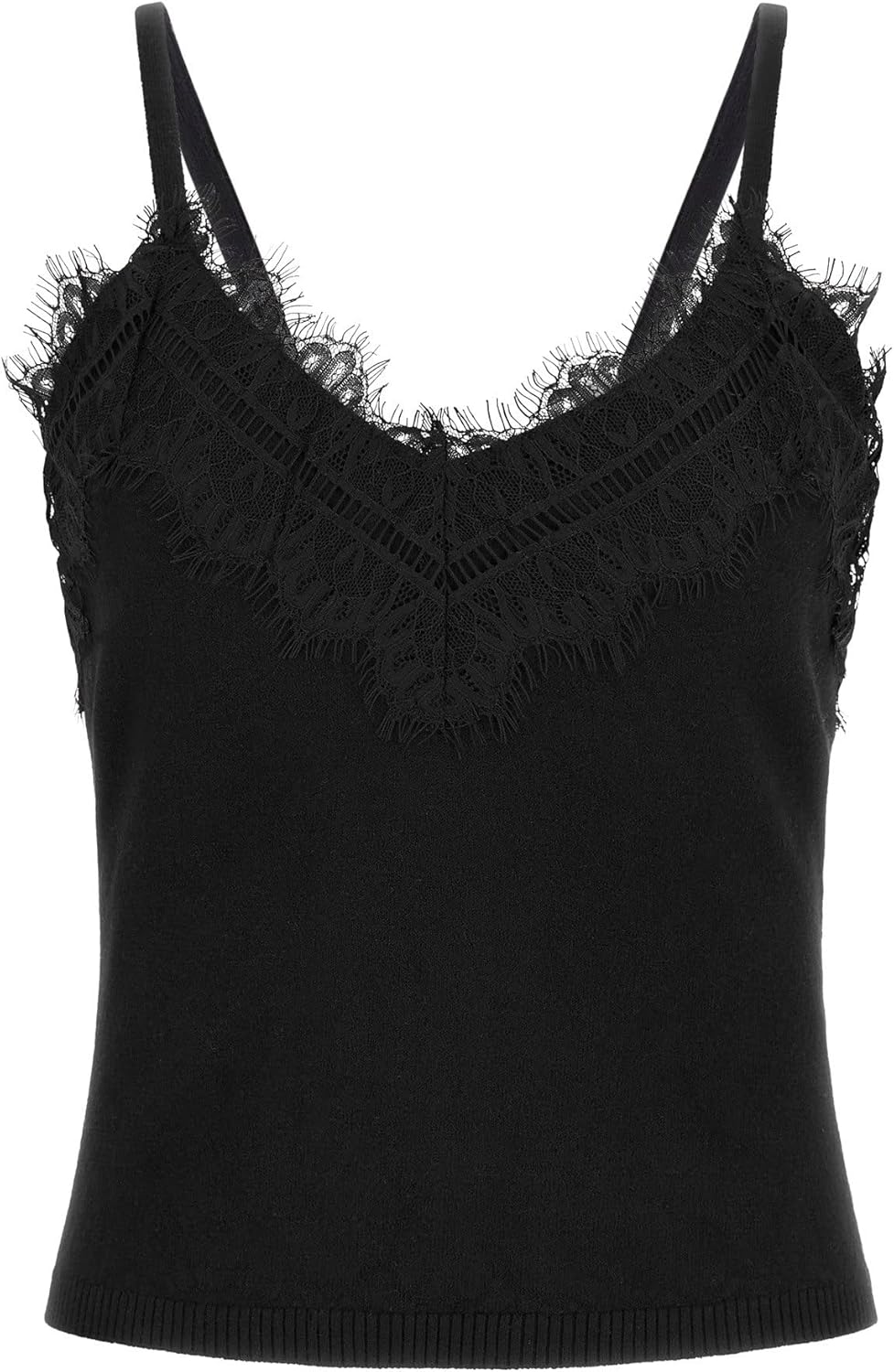 Женский безрукавный топ GUESS с кружевной отделкой MENA, Jet Black
Женский безрукавный топ GUESS с кружевной отделкой MENA, Jet Black