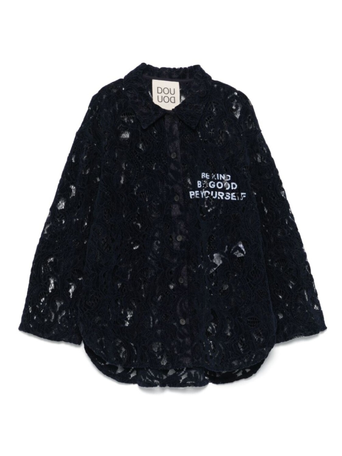 Кружевная рубашка Douuod Kids, синий
Кружевная рубашка Douuod Kids, синий