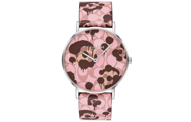 COACH Часы Perry, кварцевый механизм, кожаный ремешок, 36 мм, розовый циферблат, женские
COACH Часы Perry, кварцевый механизм, кожаный ремешок, 36 мм, розовый циферблат, женские
