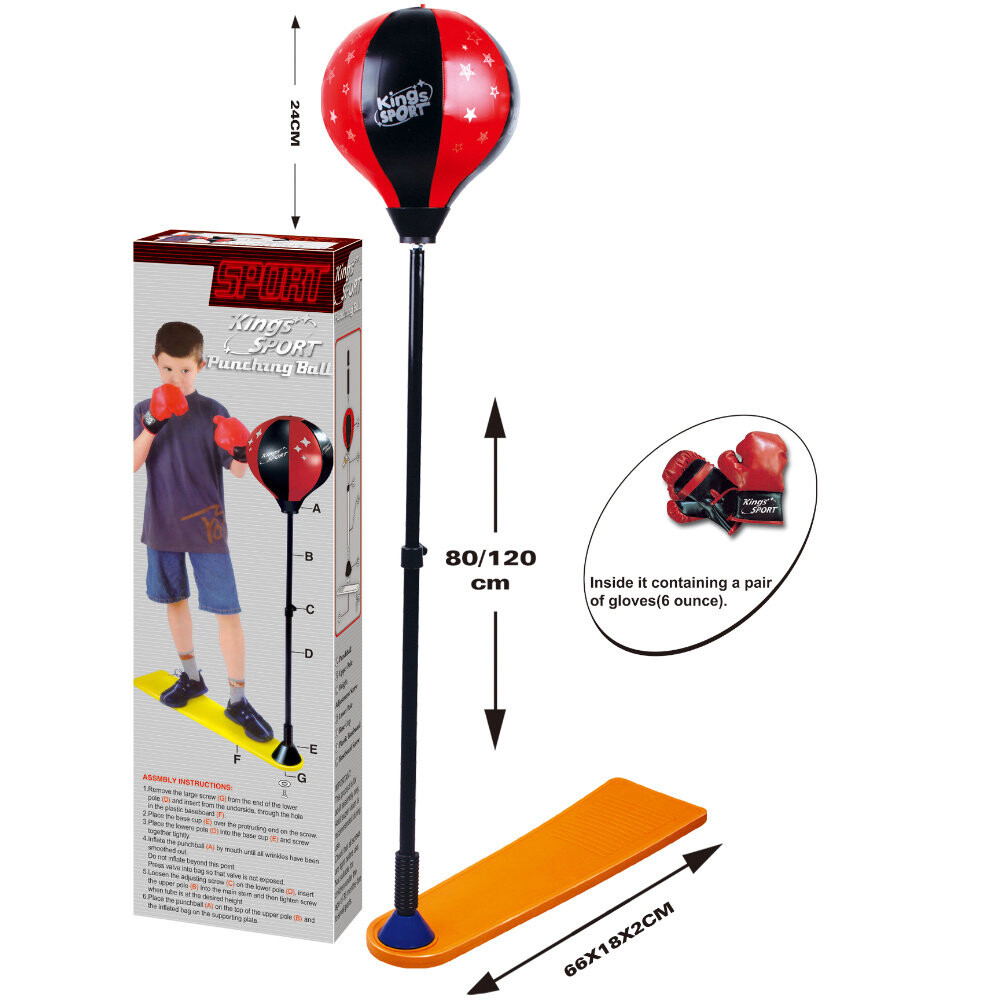 Аркадная игра, набор для бокса, боксер-груша. KinderSafe
Аркадная игра, набор для бокса, боксер-груша. KinderSafe