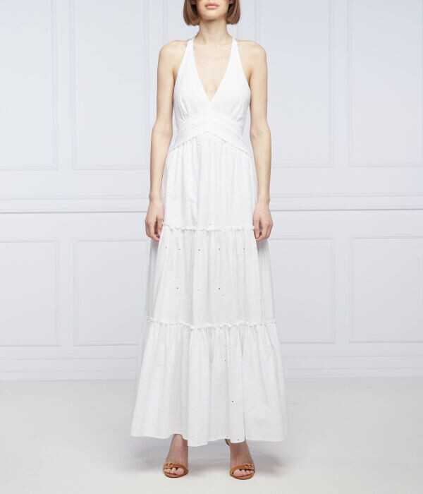 Платье женское Pinko Соранья длинное хлопковое, белый
Платье женское Pinko Соранья длинное хлопковое, белый