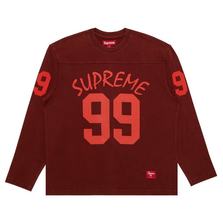 Топ Supreme 99 Long-Sleeve Football Top, красный
Топ Supreme 99 Long-Sleeve Football Top, красный