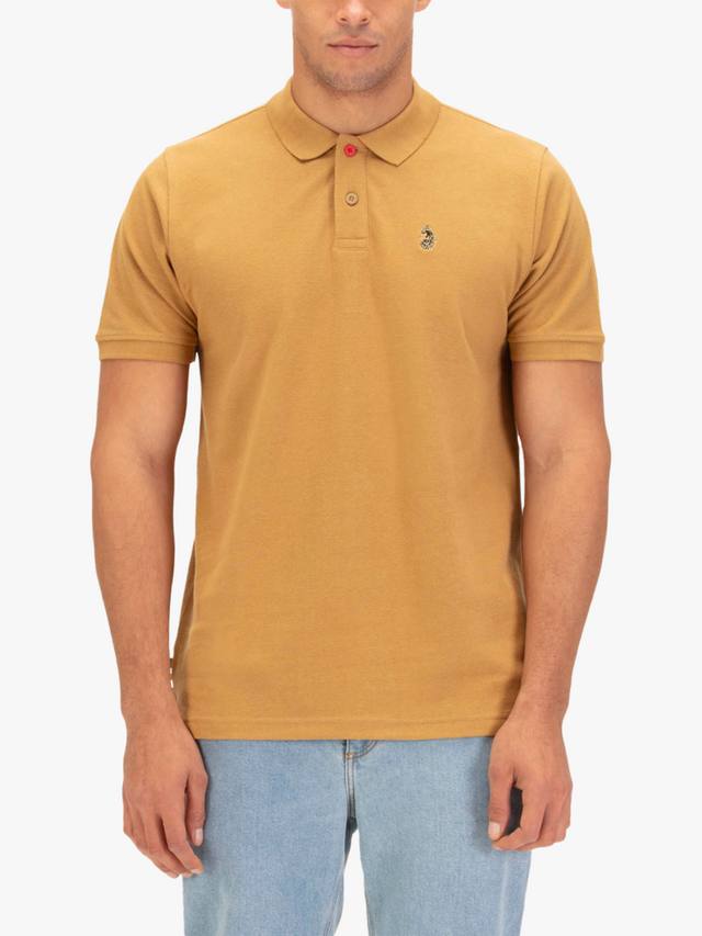 Новая хлопковая поло из меланжевой ткани LUKE 1977, French Mustard
Новая хлопковая поло из меланжевой ткани LUKE 1977, French Mustard