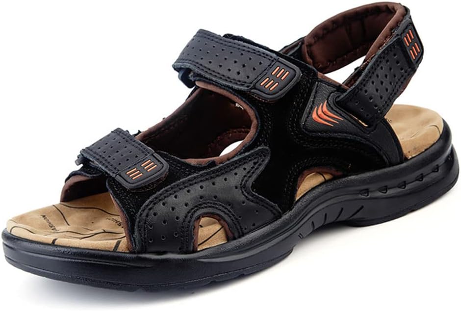 Мужские кожаные сандалии с открытым носком, удобные спортивные сандалии-рыбаки для прогулок, летние и пляжные спортивные туристические туфли для мужчин Bininbox, черный
Мужские кожаные сандалии с открытым носком, удобные спортивные сандалии-рыбаки для прогулок, летние и пляжные спортивные туристические туфли для мужчин Bininbox, черный