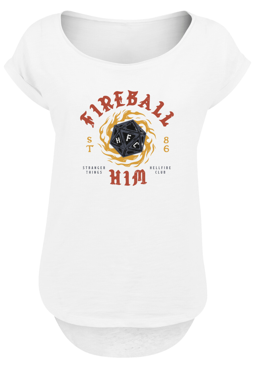 Футболка F4NT4STIC Stranger Things Fireball Dice 86 Netflix TV Series, белый
Футболка F4NT4STIC Stranger Things Fireball Dice 86 Netflix TV Series, белый