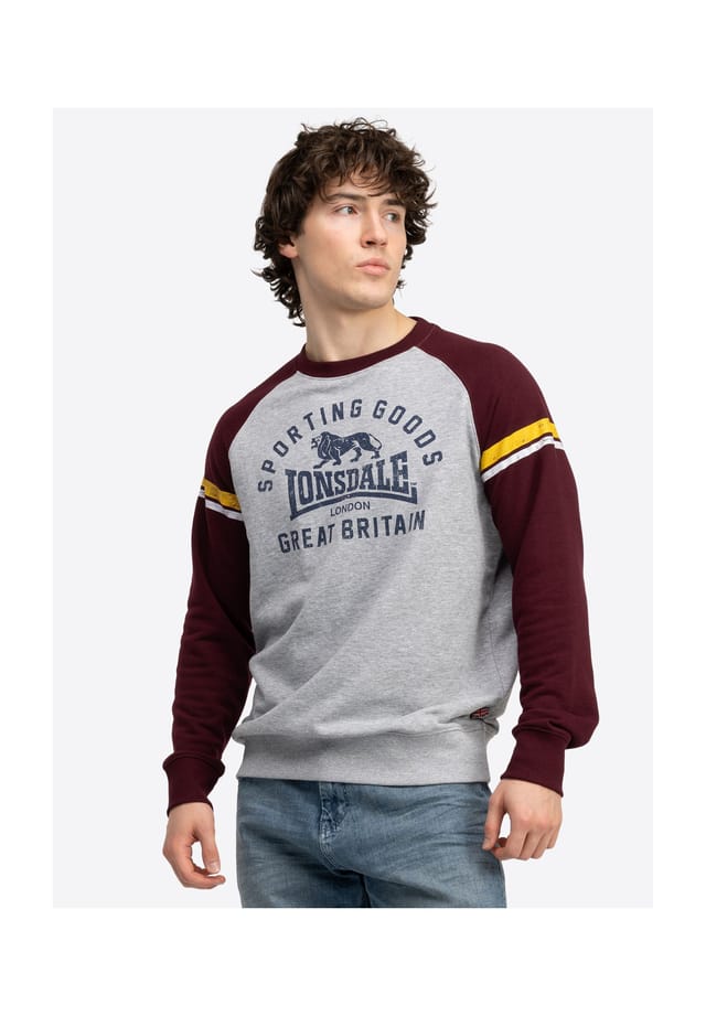 Толстовка с круглым вырезом стандартный крой bregis Lonsdale, мультиколор
Толстовка с круглым вырезом стандартный крой bregis Lonsdale, мультиколор