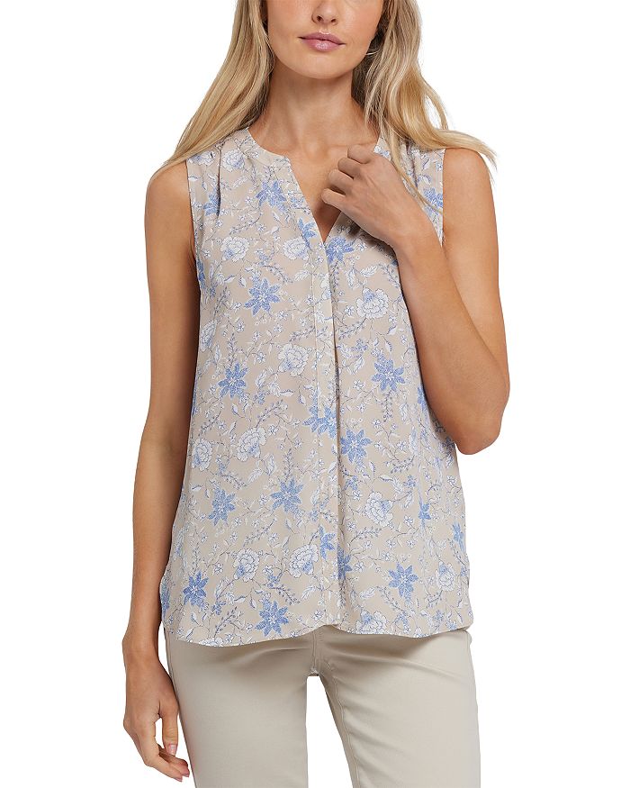 Блузка без рукавов со складками на спине NYDJ, слоновая кость/кремовый
Блузка без рукавов со складками на спине NYDJ, слоновая кость/кремовый