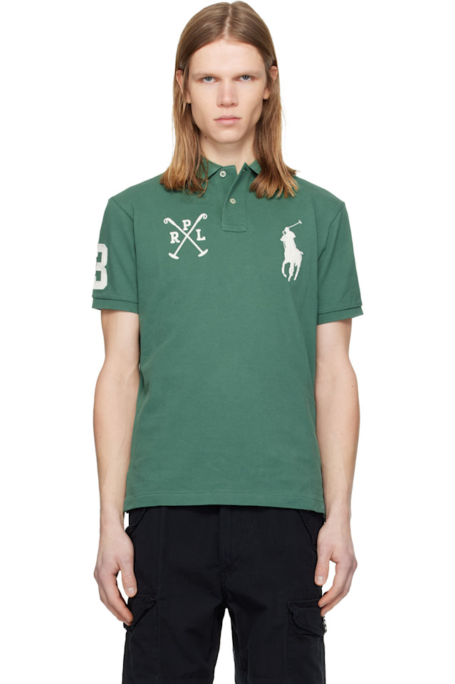 Polo Ralph Lauren Зеленая сетчатая рубашка поло с коротким рукавом
Polo Ralph Lauren Зеленая сетчатая рубашка поло с коротким рукавом