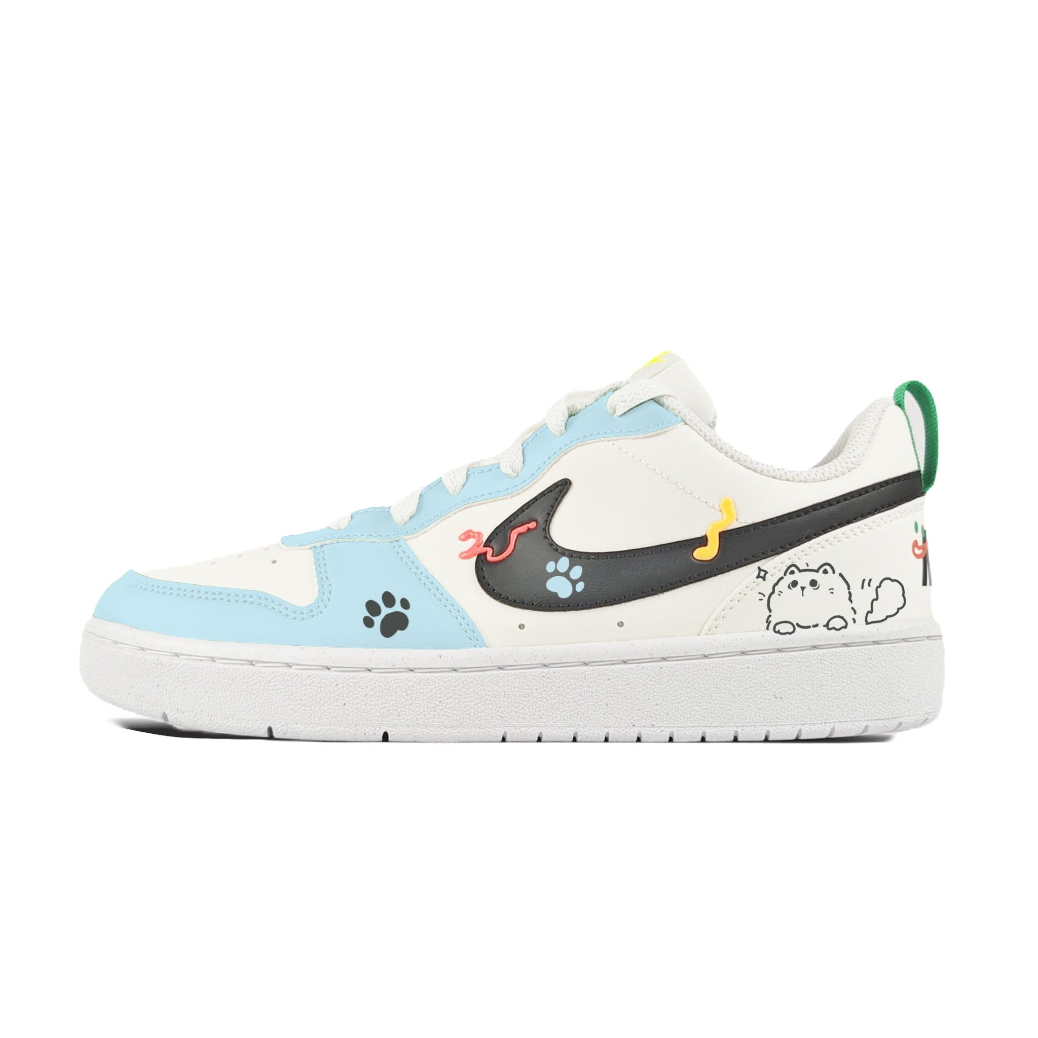 Детские кроссовки для скейтбординга Court Borough Meowth с нескользящей подошвой и износостойкими подошвами для подростков Nike, синий
Детские кроссовки для скейтбординга Court Borough Meowth с нескользящей подошвой и износостойкими подошвами для подростков Nike, синий