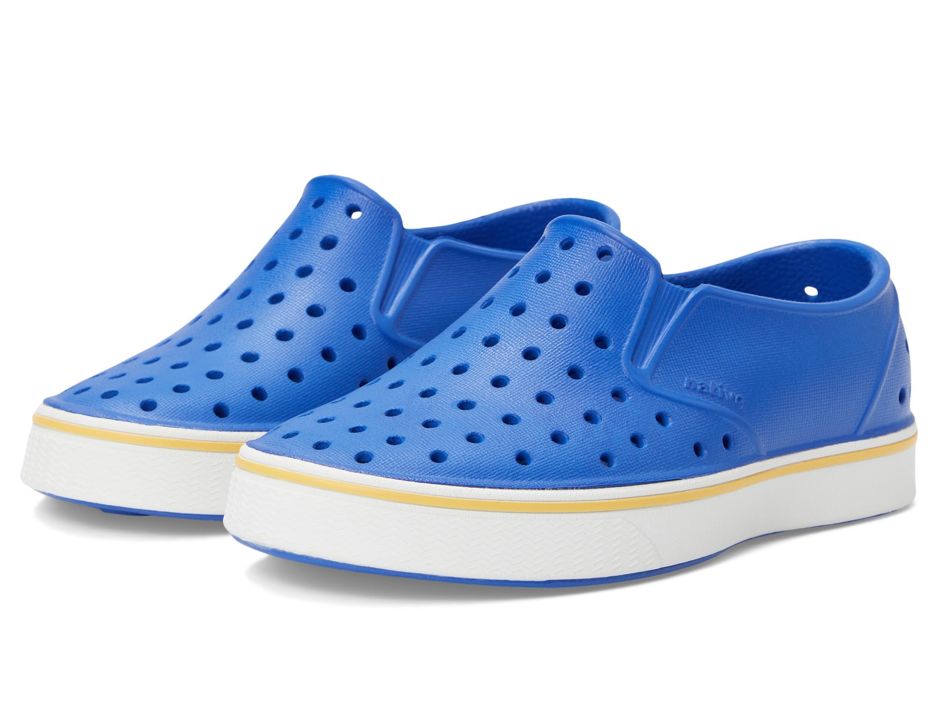 Кроссовки Native Shoes Kids Miles Slip-On, цвет UV Blue/Shell White
Кроссовки Native Shoes Kids Miles Slip-On, цвет UV Blue/Shell White