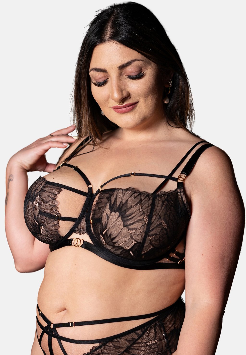 Бюстгальтер балконет SugarShape, черный
Бюстгальтер балконет SugarShape, черный