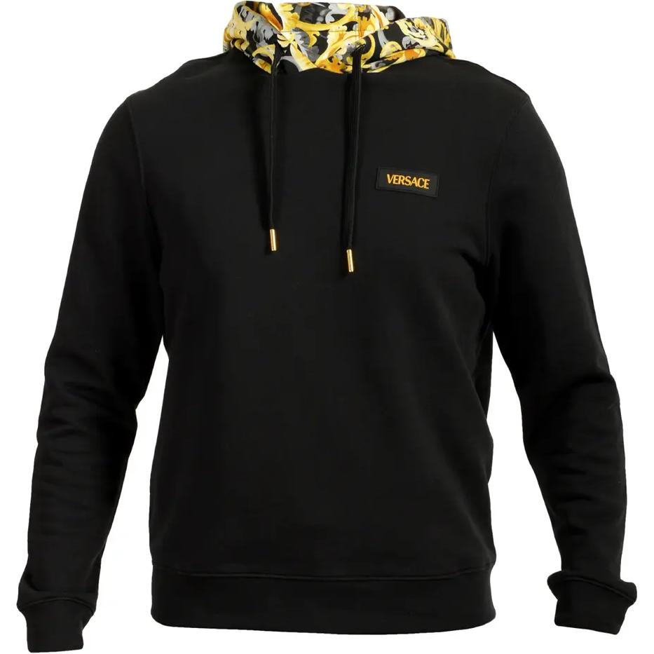 Принтованный худи VERSACE, черный
Принтованный худи VERSACE, черный