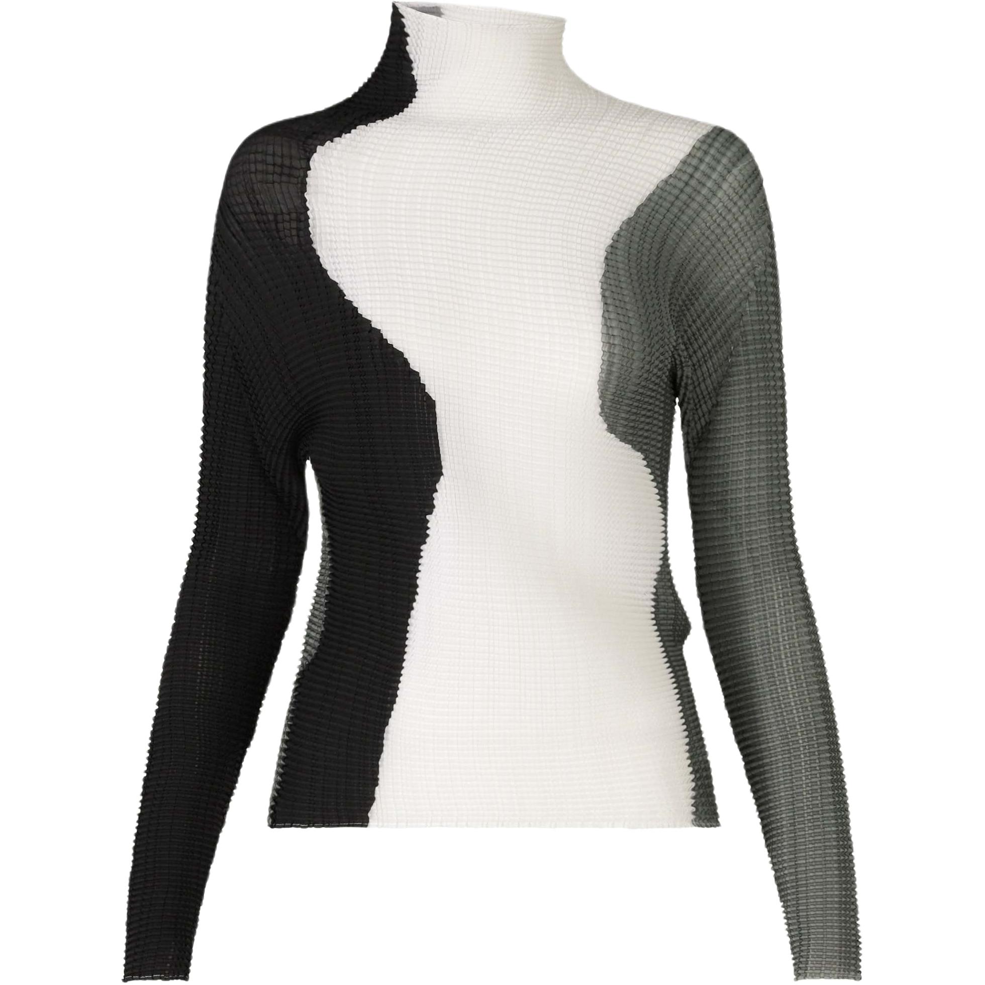 Pleated High neck Blouse ISSEY MIYAKE, белый
Pleated High neck Blouse ISSEY MIYAKE, белый