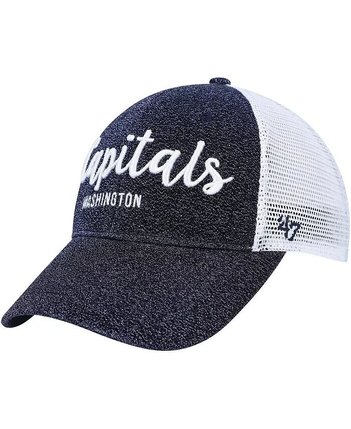 Женская темно-синяя, белая бейсболка-кепка дальнобойщика Washington Capitals Encore MVP '47 Brand
Женская темно-синяя, белая бейсболка-кепка дальнобойщика Washington Capitals Encore MVP '47 Brand