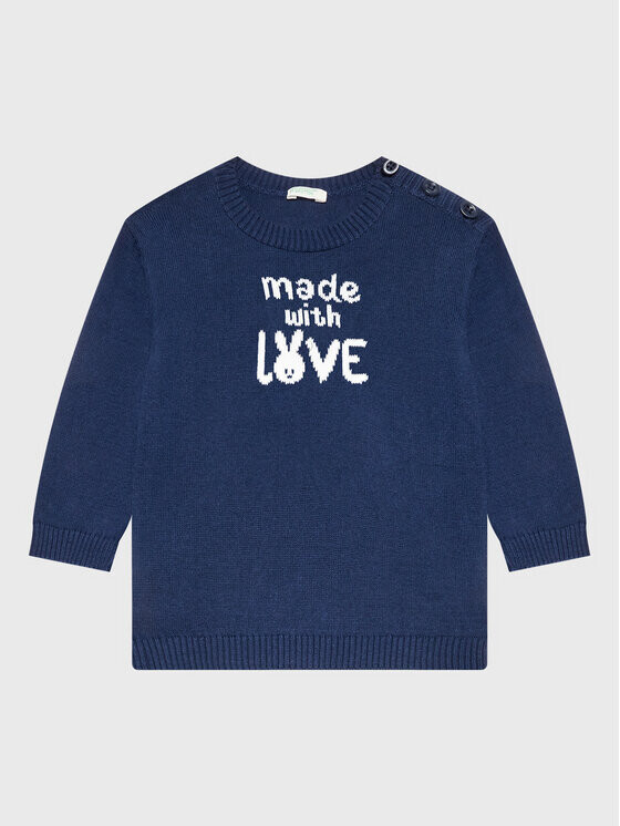 Свитер обычного кроя United Colors Of Benetton, синий
Свитер обычного кроя United Colors Of Benetton, синий