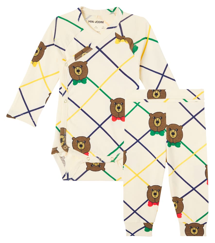 Детский боди и леггинсы Mini Rodini, Off-White
Детский боди и леггинсы Mini Rodini, Off-White