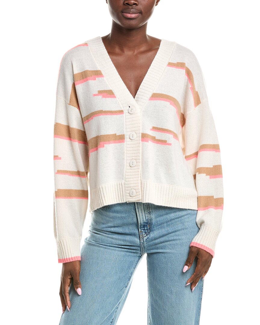 Брод Кашемир Глитч Зебра Кашемировый кардиган Brodie Cashmere, белый
Брод Кашемир Глитч Зебра Кашемировый кардиган Brodie Cashmere, белый