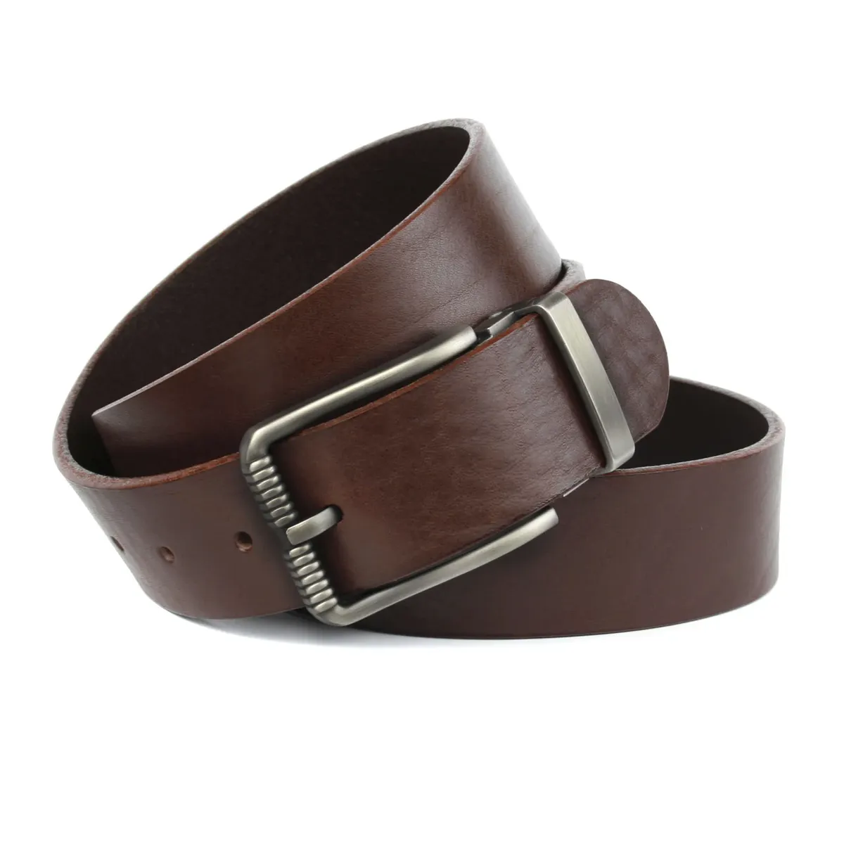 Кожаный ремень Anthoni Crown, матовая пряжка, коричневый
Кожаный ремень Anthoni Crown, матовая пряжка, коричневый