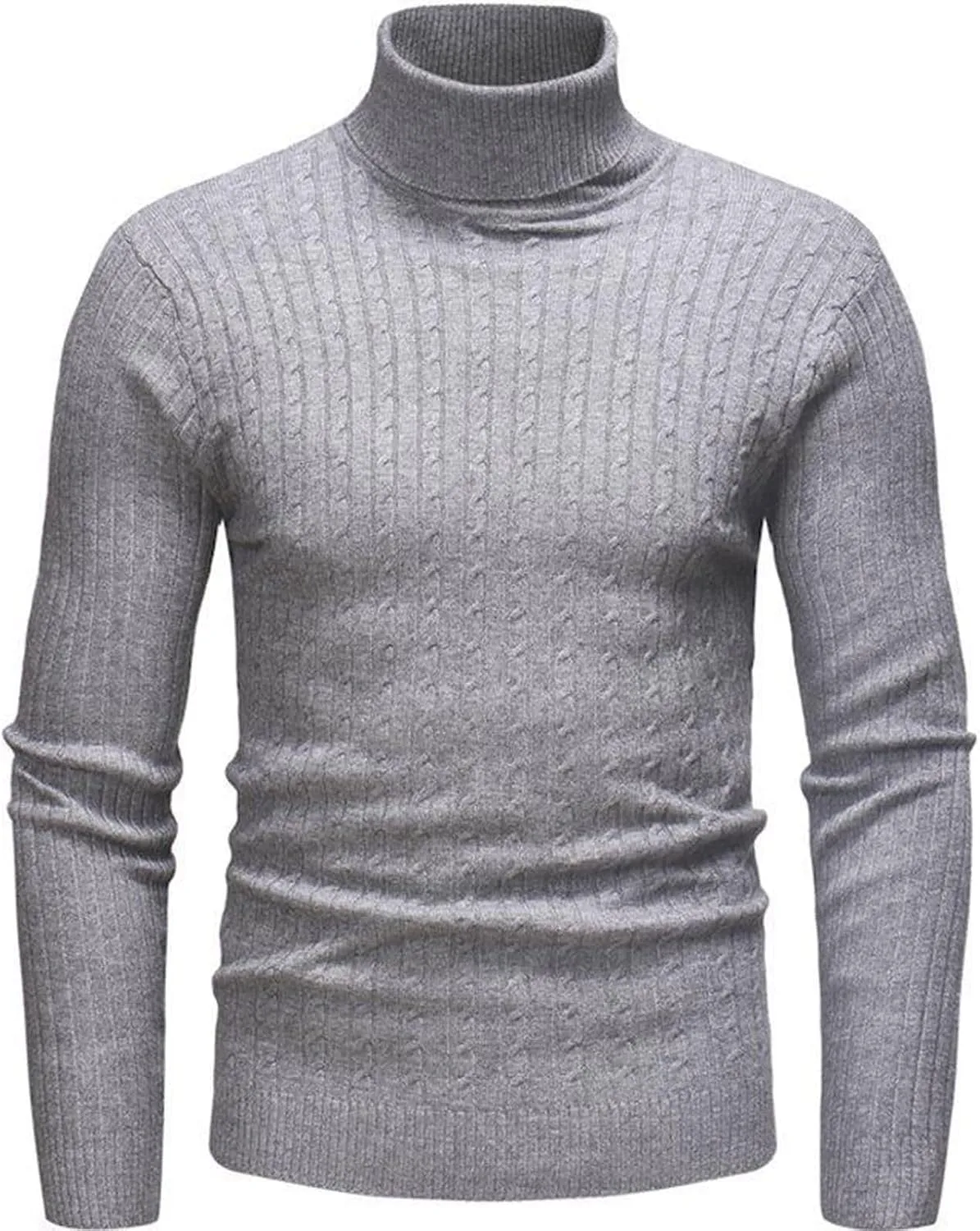 Мужской водолазный свитер Cambkatl — Slim Fit, однотонный, с длинными рукавами
Мужской водолазный свитер Cambkatl — Slim Fit, однотонный, с длинными рукавами