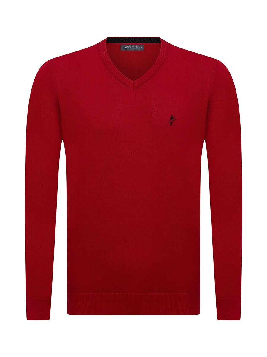 Свитер с v-образным вырезом Jacey Quinn Sweater, бордо
Свитер с v-образным вырезом Jacey Quinn Sweater, бордо