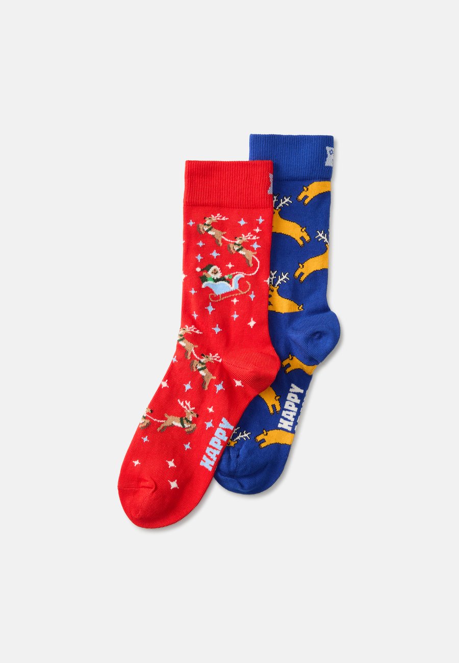 Носки Happy Socks SLEIGH REINDEER SOCKS UNISEX 2 PACK, Blue/Red/Blue
Носки Happy Socks SLEIGH REINDEER SOCKS UNISEX 2 PACK, Blue/Red/Blue
